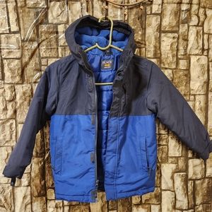 Winter coat has fleece lining can be worn separate